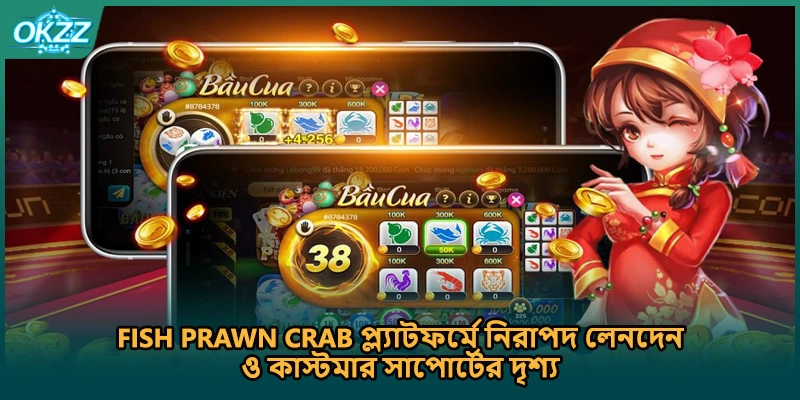 Fish Prawn Crab গেমে স্মার্ট ব্যাংকোল জয়। 
